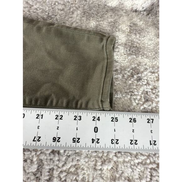Tommy Hilfiger Size 4 Gramercy Ankle Stretch Casual Pants Olive Green Pull On - Picture 6 of 10